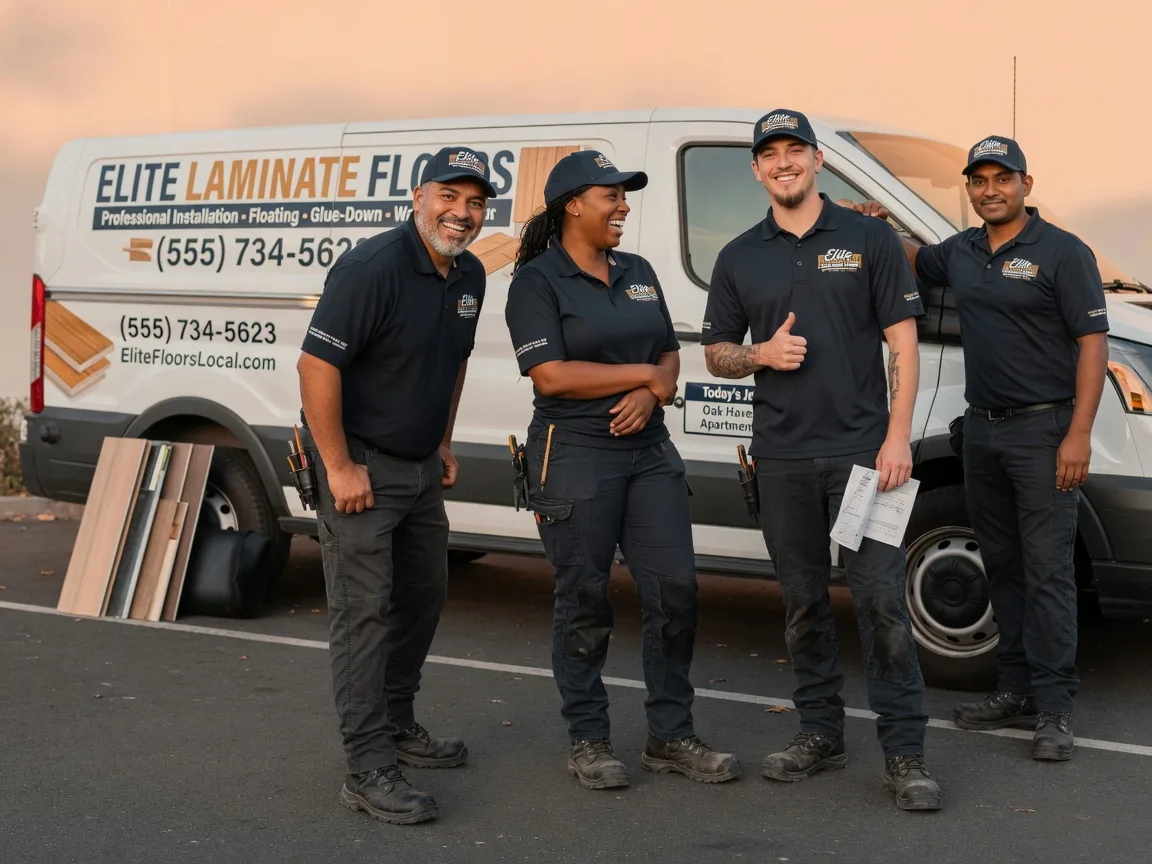 Laminate flooring installation company in Westerville, OH